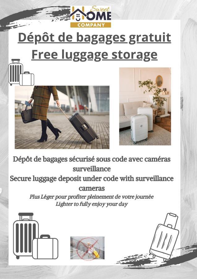 Grand Appart 9 Pers Centre Blois Parking Prive 1Voiture 10 Velos 5Min Chateau By Sweet Home Company Екстер'єр фото